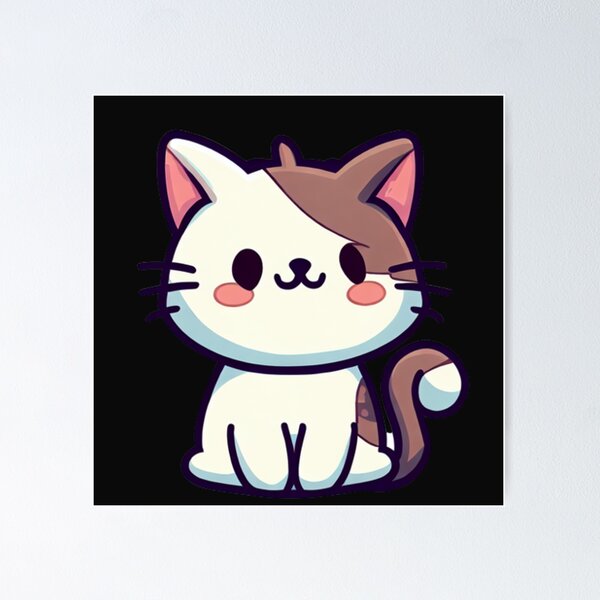 Item preview, cutecat designed and sold by loveforcutecats.