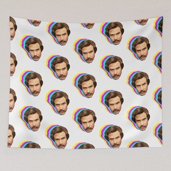 Item preview, Will FerrellRon Burgandy  designed and sold by Nealbollinger.