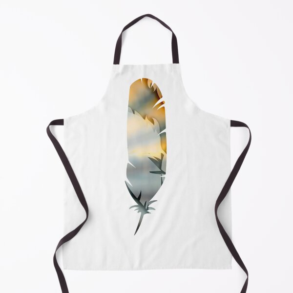 Item preview, Single Yellow Abstract Feather designed and sold by purplerosemary.