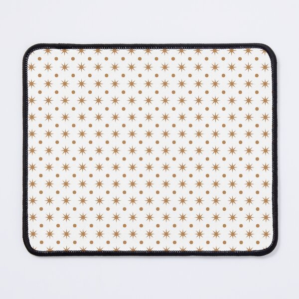 Item preview, octa dots and stars pattern - brown designed and sold by itsggdesigns.