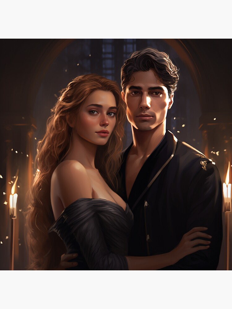 ACOTAR cheapest Feysand Feyre and Rhysand Fantasy Pin