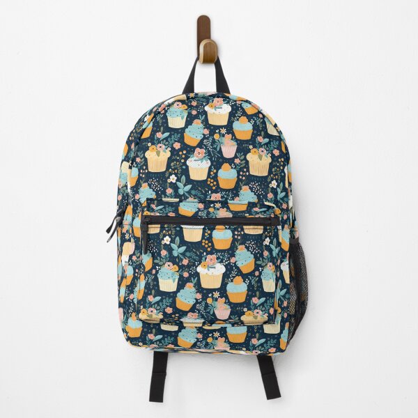 Item preview, Frosted Delight | Cupcake Floral Pattern designed and sold by Molly Carlson.