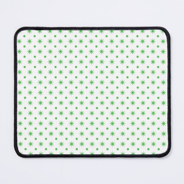 Item preview, octa dots and stars pattern - green designed and sold by itsggdesigns.