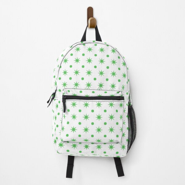 Item preview, octa dots and stars pattern - green designed and sold by itsggdesigns.