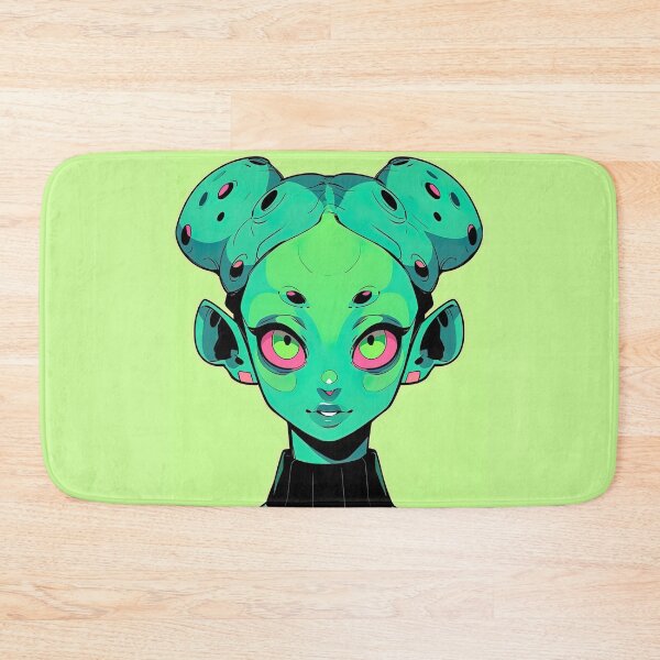 Item preview, Attractive Alien Girl Knows What's Up designed and sold by sμ (smew).
