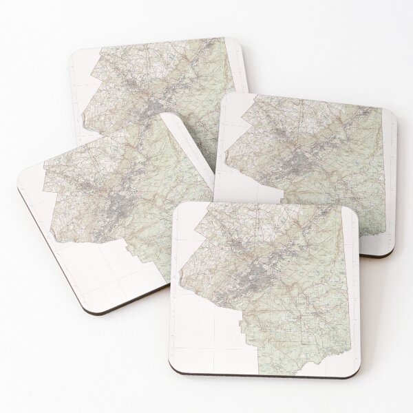 Item preview, Lackawanna County PA Map (1991) designed and sold by BravuraMedia.