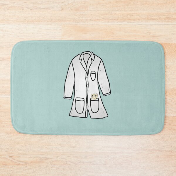 Item preview, Lab coat with a kitten designed and sold by Tamm-art.