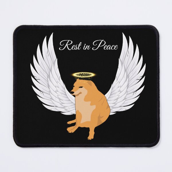 Item preview, Rest in peace Cheems Dog  designed and sold by khachiche.