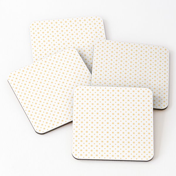 Item preview, octa dots and stars pattern - orange designed and sold by itsggdesigns.