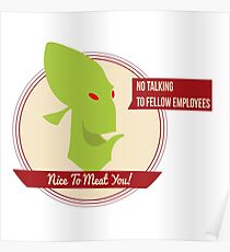 Abe's Oddysee - Rupture Farms Logo Poster