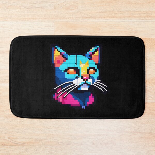 Item preview, 16 Bit Neon Kitty designed and sold by bethdaydreamzz.