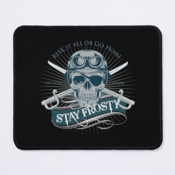 Item preview, Stay Frosty (Blue Old-School) designed and sold by ree-ceuyon.