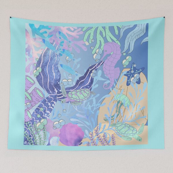 Item preview, The Mermaid's Home  designed and sold by Asmaa Abdul-Azim.