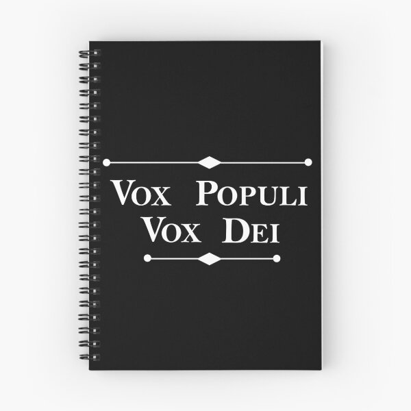 Item preview, Vox Populi, vox dei latin phrase designed and sold by Alexaltay.