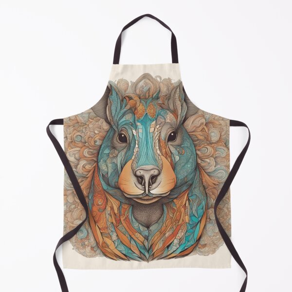Item preview, Capybara in Zentangle Art designed and sold by JosAwestuff.