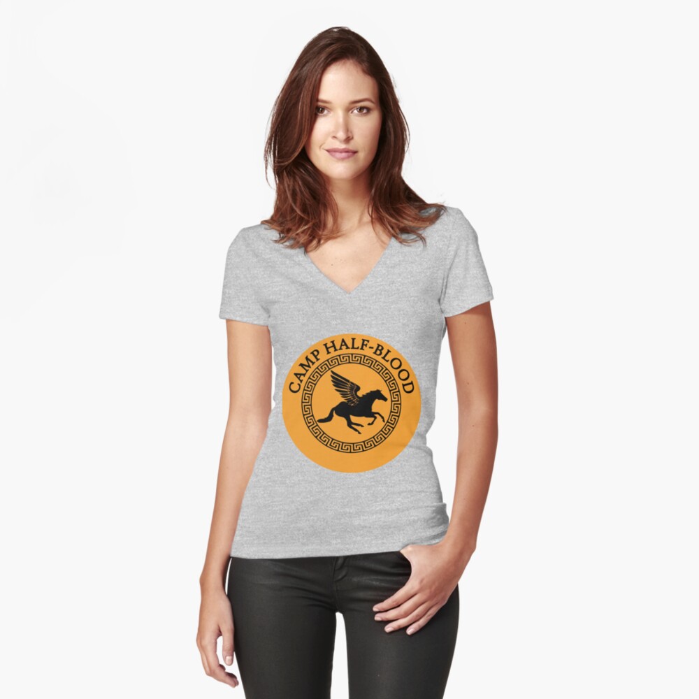 Item preview, Fitted V-Neck T-Shirt designed and sold by LMoonyB.