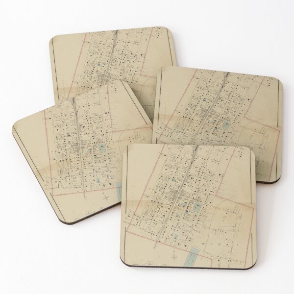 Item preview, Vintage Map of Goldsboro NC (1881) designed and sold by BravuraMedia.