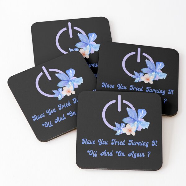 Item preview, Have You Tried Turning It Off And On Again designed and sold by Dominika Bednarska.