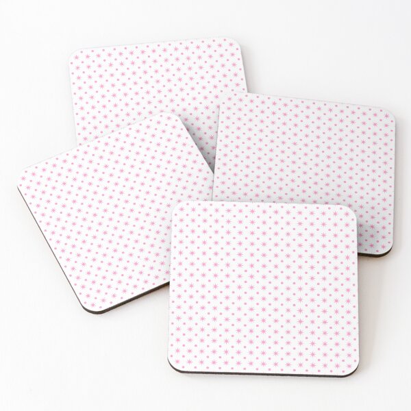 Item preview, octa dots and stars pattern - pink designed and sold by itsggdesigns.
