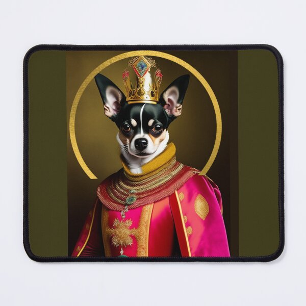Item preview, Chihuahua Dog in ancestral Queen outfit designed and sold by 3TFashion.