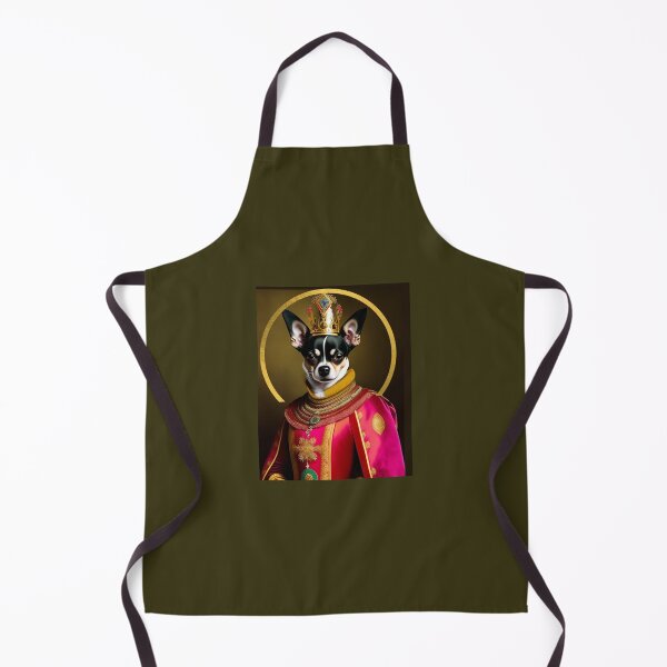 Item preview, Chihuahua Dog in ancestral Queen outfit designed and sold by 3TFashion.