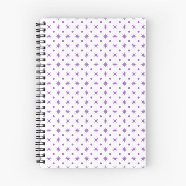 Item preview, octa dots and stars pattern - purple designed and sold by itsggdesigns.