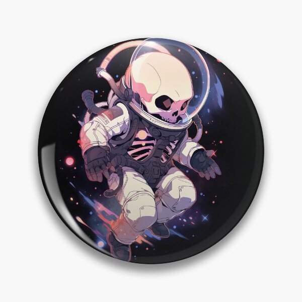 Item preview, Astronaut Skeleton Floating in Space designed and sold by sμ (smew).