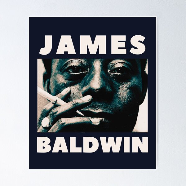 Item preview, Retrato de James Baldwin designed and sold by artbleed.