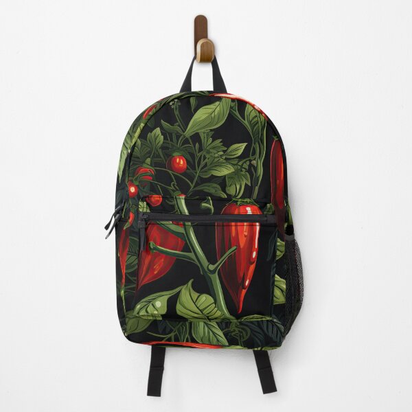 Item preview, Red Pepper Pattern. Juicy Vegetables. 1 designed and sold by YOTA-ART.