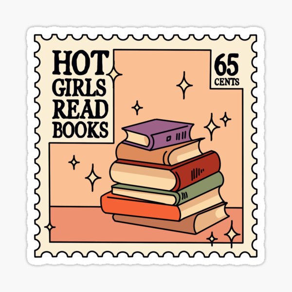 Artikel-Vorschau von Heiße Mädchen lesen Bücher-Stempel, designt und verkauft von Chanaika4.