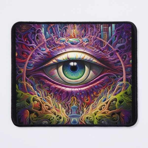 Item preview, Hyperspace Psychedelic Eye designed and sold by Beyond The Veil.
