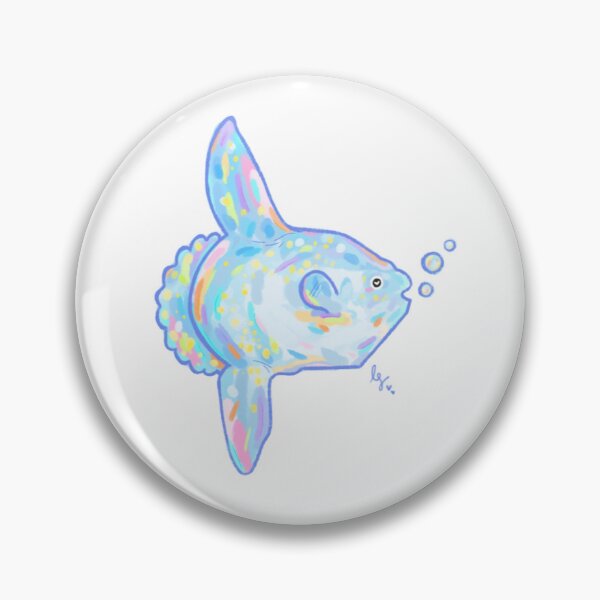 Item preview, Blue Ocean Sunfish Mola Mola Colorful  designed and sold by Akali999.