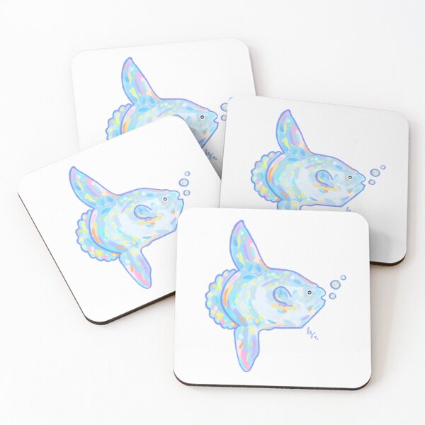 Item preview, Blue Ocean Sunfish Mola Mola Colorful  designed and sold by Akali999.