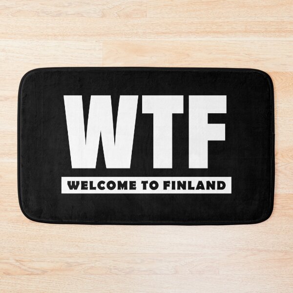 Item preview, WTF - Welcome To Finland designed and sold by Perkele Shop.