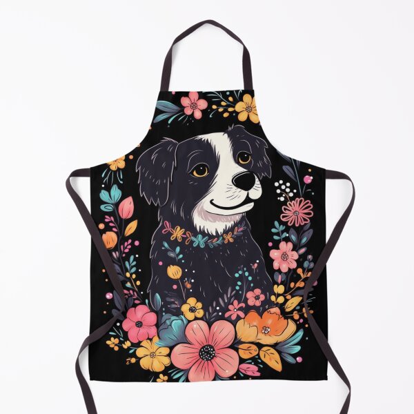 Artikelvorschau, Dog and flowers entworfen und verkauft von Ai-Blues.