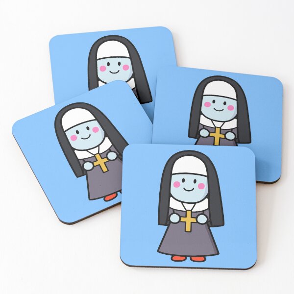 Item preview, Cute Halloween Nun designed and sold by SukitjaArt.