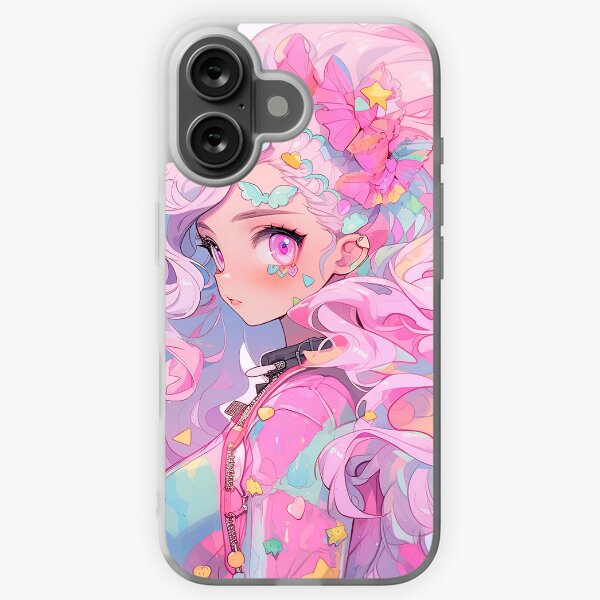 Sweet Pastel Pink Harajuku Anime Girl