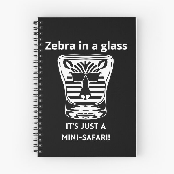 Item preview, "Zebras in a glass: It's just a mini-safari!" designed and sold by MacLis.