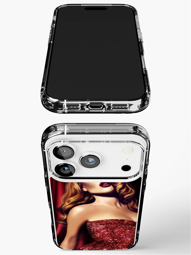 Imagen 3 de 5, Funda de iPhone con la obra Jessica Rabbit, diseñada y vendida por Devis Pederzini.
