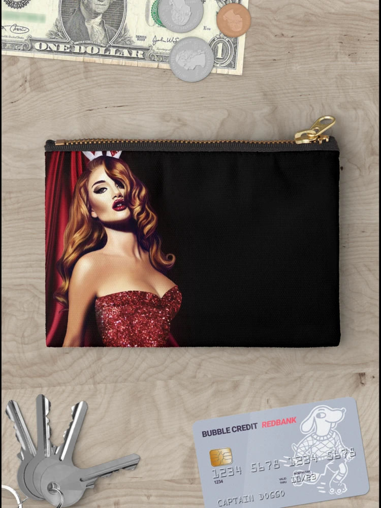 Thumbnail 3 of 4, Zipper Pouch, Jessica Rabbit designed and sold by Devis Pederzini.