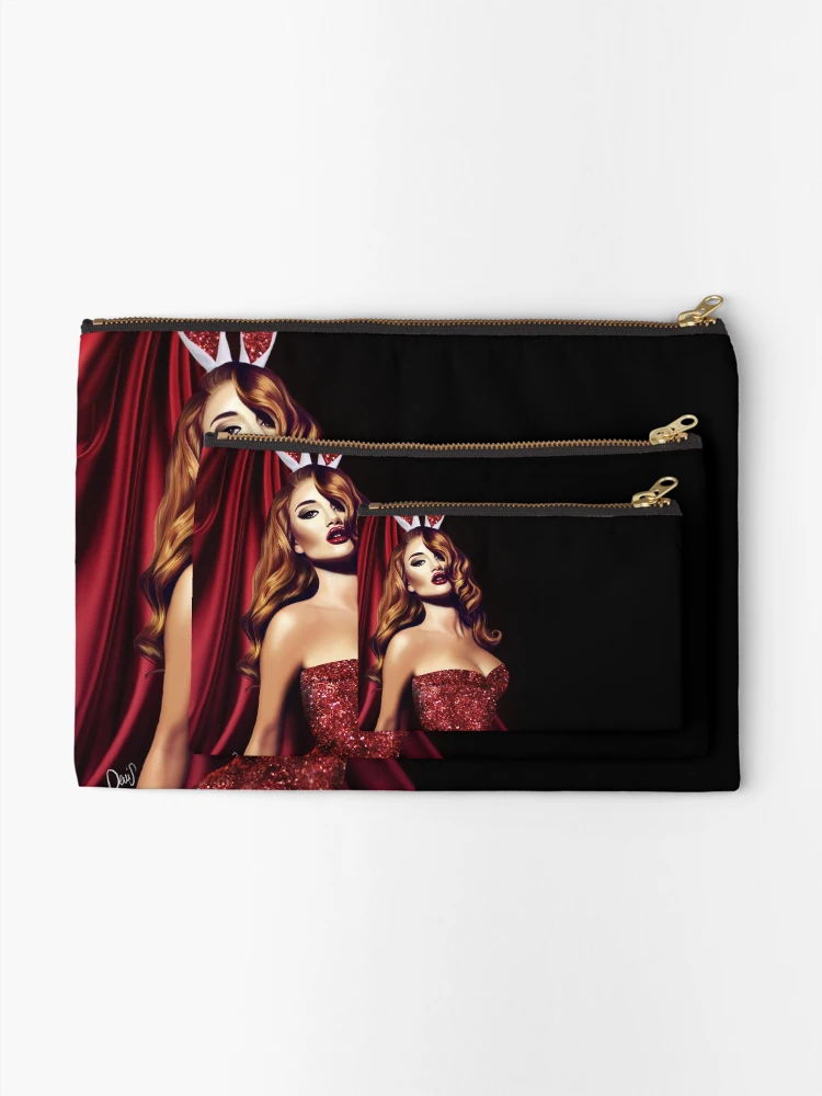 Thumbnail 2 of 4, Zipper Pouch, Jessica Rabbit designed and sold by Devis Pederzini.