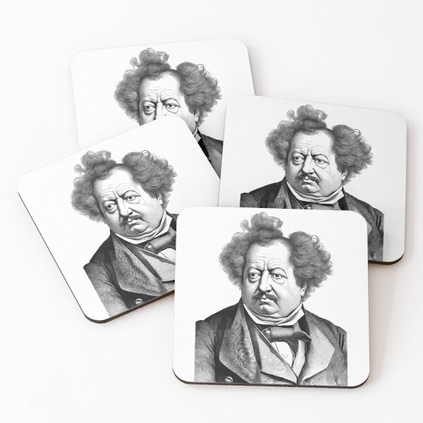 Item preview, Retrato de Alejandro Dumas designed and sold by NTGUILTY.