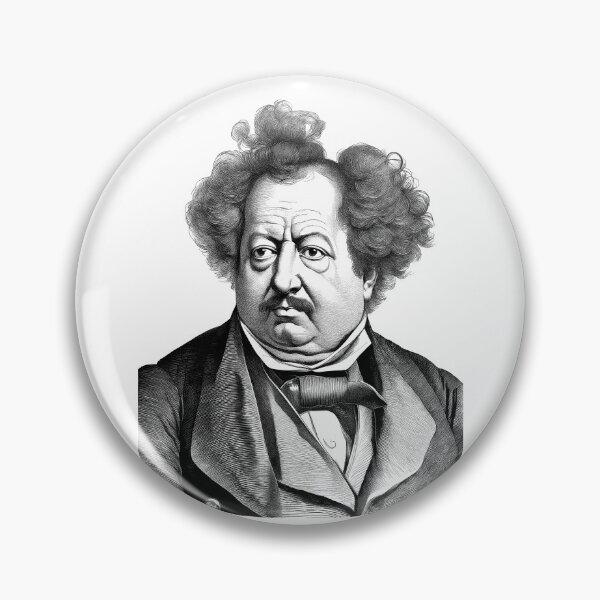 Item preview, Portrait of Alexandre Dumas  designed and sold by NTGUILTY.