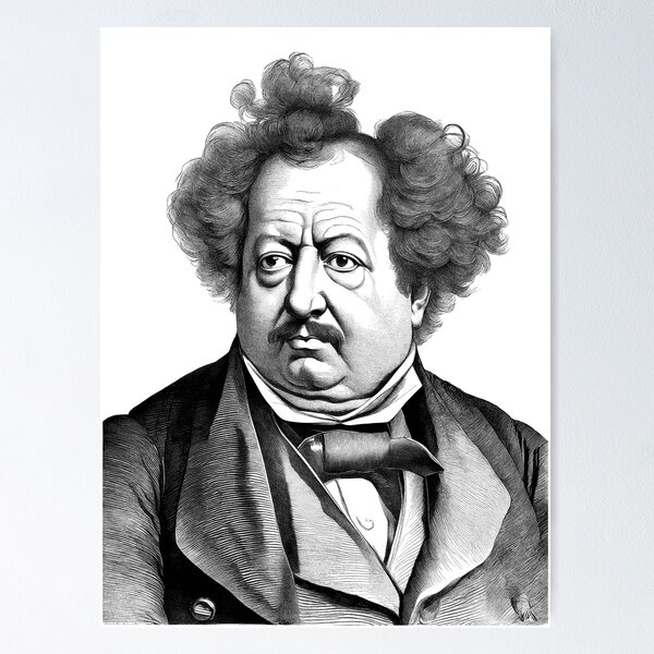 Aperçu de l'œuvre Portrait d'Alexandre Dumas créée et vendue par NTGUILTY.