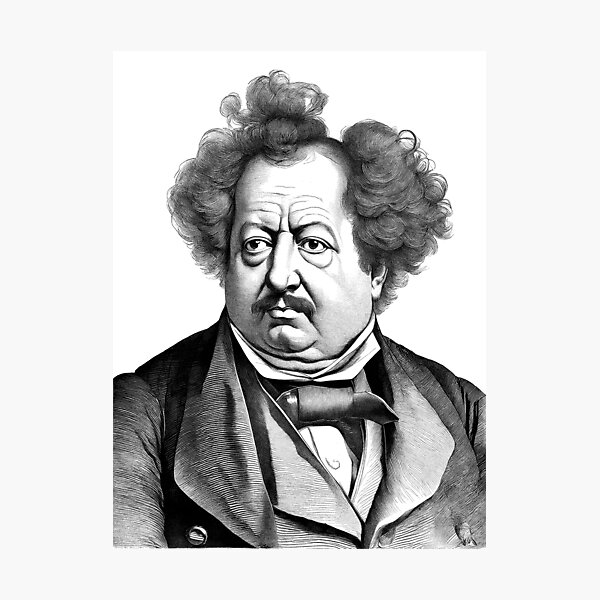 Aperçu de l'œuvre Portrait d'Alexandre Dumas créée et vendue par NTGUILTY.