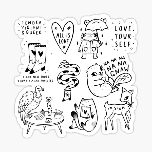 Collection de ralentis Sticker