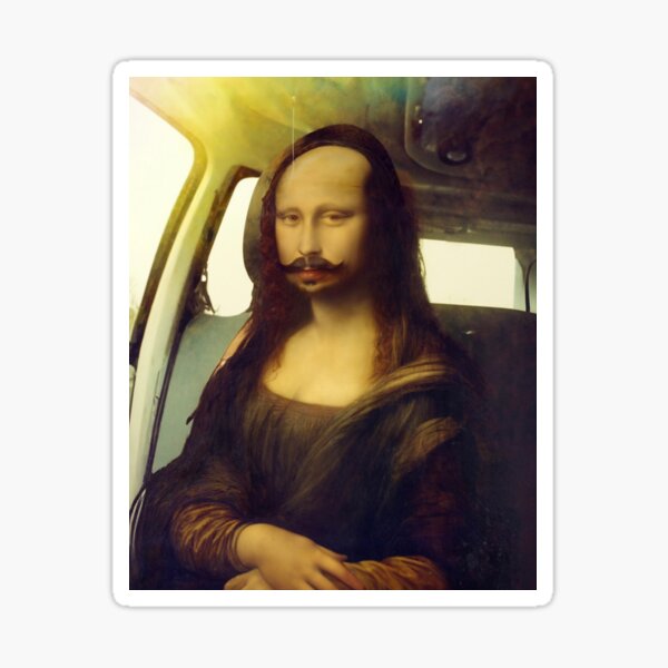 Mona Lisa Monalisa Bald Meme | Postcard