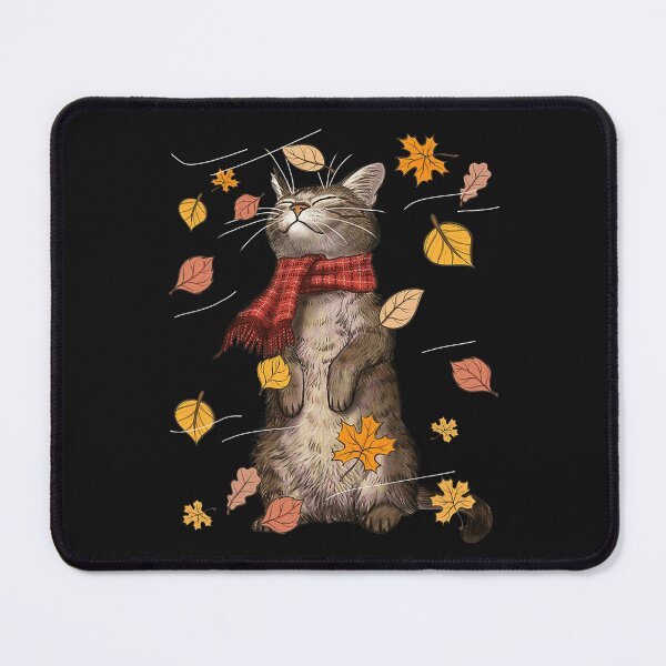 Item preview, Cute Autumn Cat Fall Kitten Cat Lover designed and sold by mainana78.