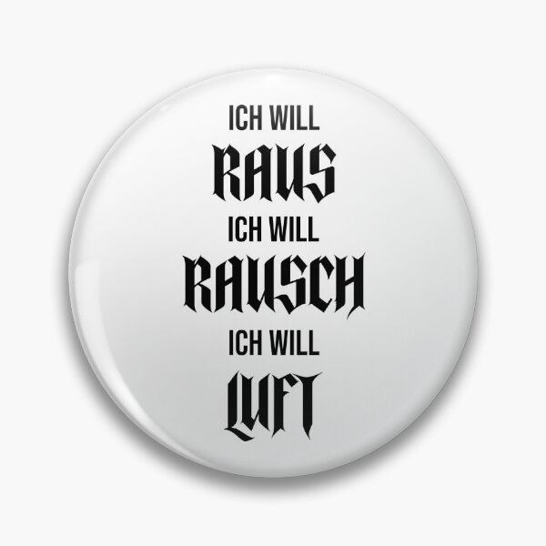 Item preview, Raus Rausch Luft (Black) designed and sold by StayAwakeGrphx.