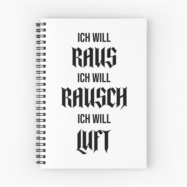 Item preview, Raus Rausch Luft (Black) designed and sold by StayAwakeGrphx.